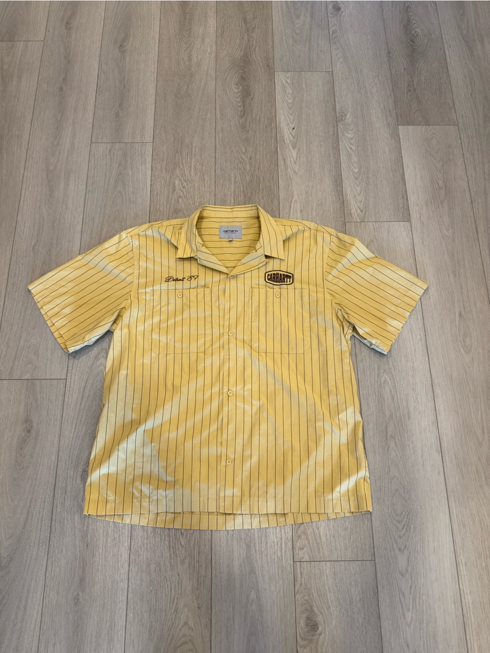 CARHARTT WIP HENDRY STRIPE VACATION SHIRT XL